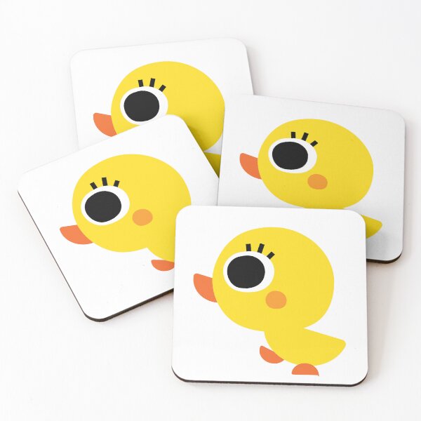 Item preview, Kawaii Yellow Duckling Sticker Art designed and sold by velvetskyco.