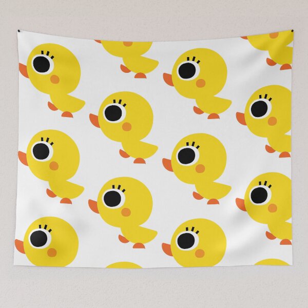 Item preview, Kawaii Yellow Duckling Sticker Art designed and sold by velvetskyco.
