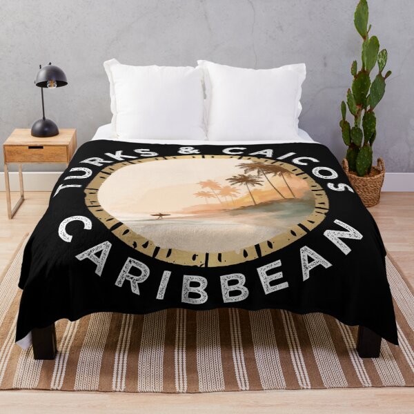 Item preview, Turks And Caicos - Caribbean (with White Lettering) designed and sold by VelvetRoom.