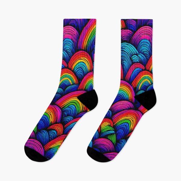 Artikelvorschau, Regenbogenwellen-Bogenmuster! entworfen und verkauft von Giulivo Store Graphic.