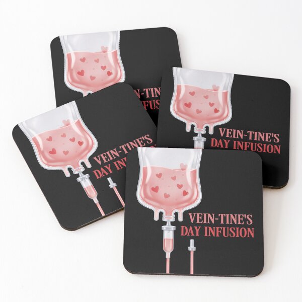 Item preview, Vein-tines Day Infusion Funny Nurse Valentine designed and sold by LinaValearte.