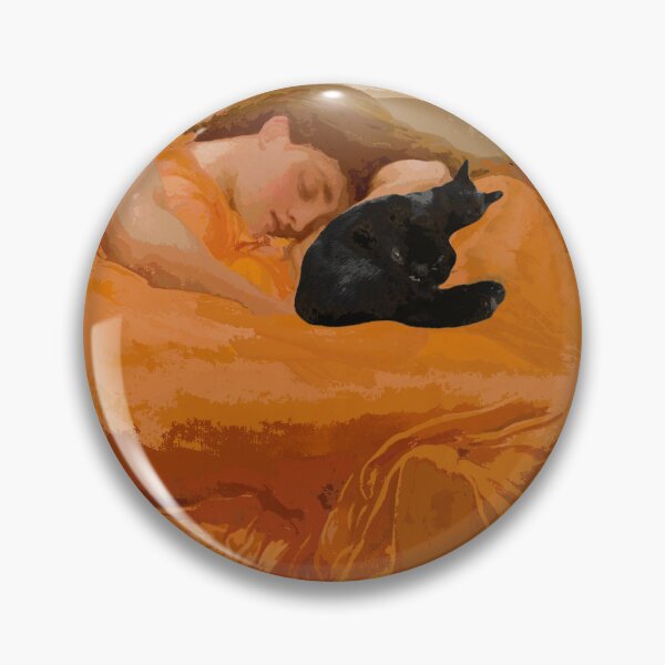 Item preview, Kuro Kitty in Art History: Flaming June, Leighton designed and sold by NowellM.