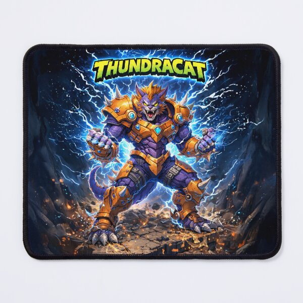 Item preview, ThundraCat — Power Forged in Lightning designed and sold by Nope Cats.