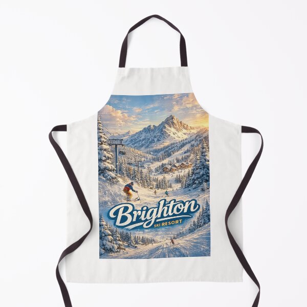 Item preview, Brighton Ski Resort Winter Escape in Utah’s Wasatch Mountains designed and sold by Places On Earth.
