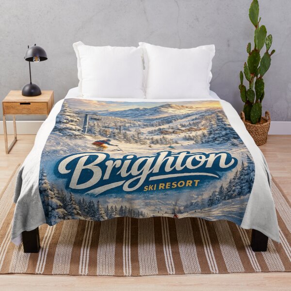 Item preview, Brighton Ski Resort Winter Escape in Utah’s Wasatch Mountains designed and sold by Places On Earth.