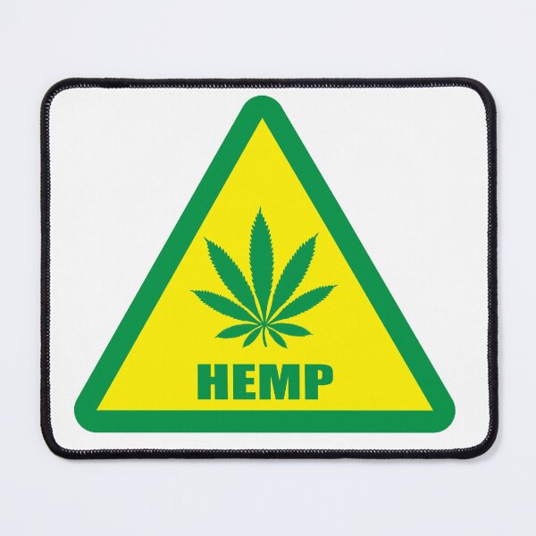 Item preview, Caution Hemp Marijuana sign designed and sold by LGdesigns.