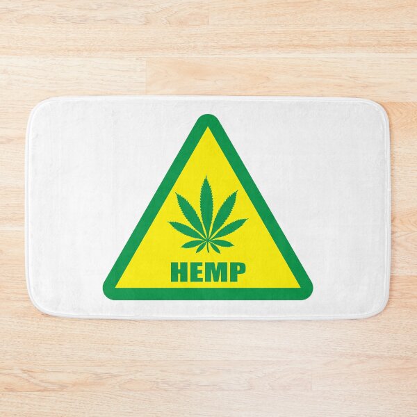 Item preview, Caution Hemp Marijuana sign designed and sold by LGdesigns.