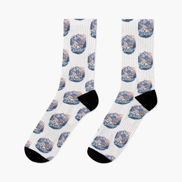 Item preview, Whistler Ski Resort British Columbia Mountain Winter Scene designed and sold by Places On Earth.
