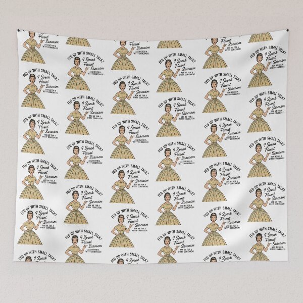 Item preview, I speak fluent sarcasm  designed and sold by BlackSheep2013.