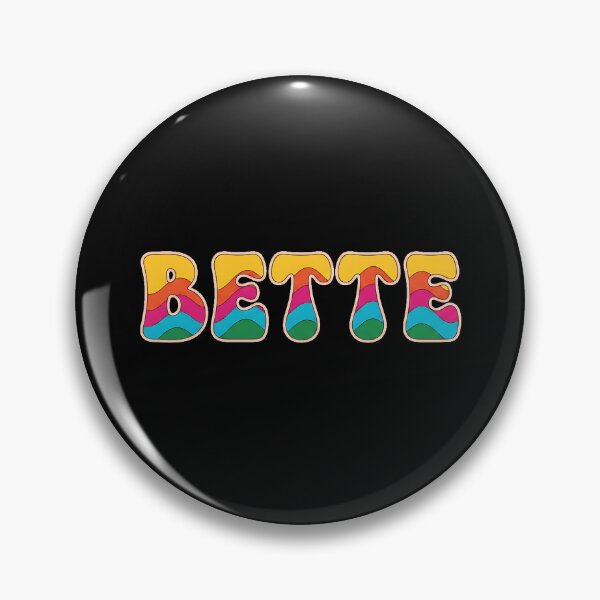 Item preview, ❤️ Bette Personalized Name Wavy Retro Shirt, Coffee Mug, Sticker Gift designed and sold by HelixPedia.