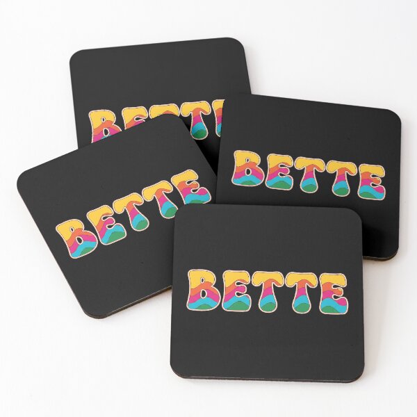 Item preview, ❤️ Bette Personalized Name Wavy Retro Shirt, Coffee Mug, Sticker Gift designed and sold by HelixPedia.