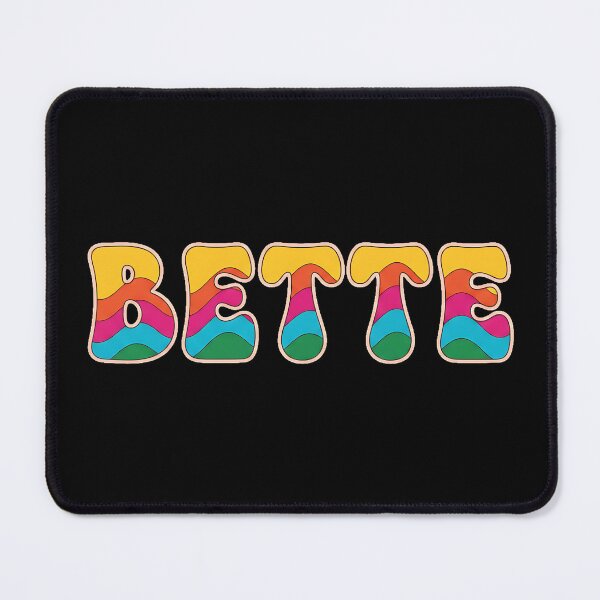 Item preview, ❤️ Bette Personalized Name Wavy Retro Shirt, Coffee Mug, Sticker Gift designed and sold by HelixPedia.