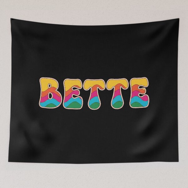 Item preview, ❤️ Bette Personalized Name Wavy Retro Shirt, Coffee Mug, Sticker Gift designed and sold by HelixPedia.