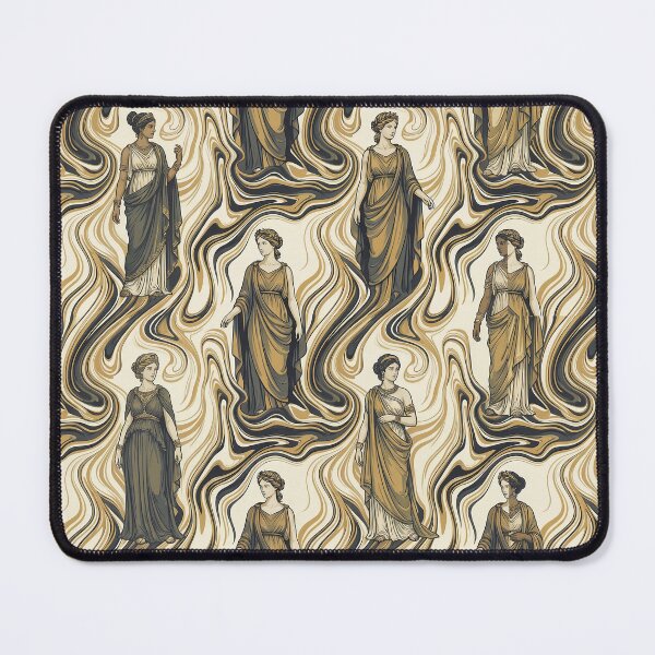 Item preview, Greek Goddess Seamless Marble Pattern designed and sold by VieSante.
