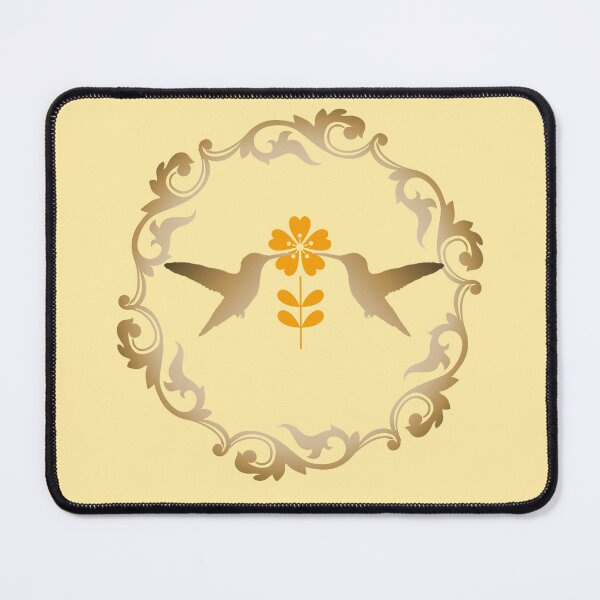 Item preview, Hummingbird Art flower designed and sold by 3DDesignSpot.