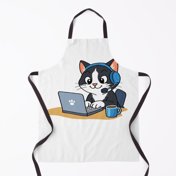 Item preview, Computer Cat designed and sold by SnapDragon21.