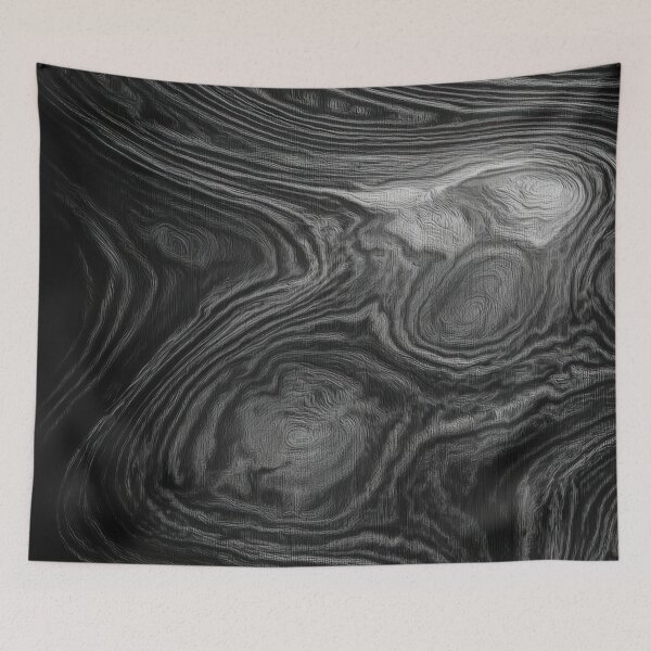 Item preview, Obsidian Wood Grain - Dark Liquid Texture designed and sold by B-Russ-Stuff.
