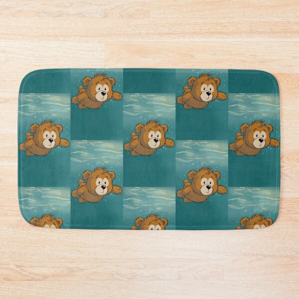 Item preview, Swimming Teddy Bear 2 designed and sold by DavesArtBook.