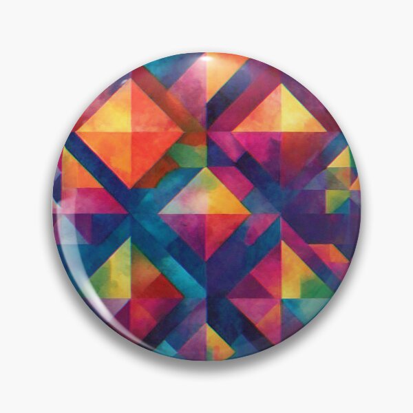 Item preview, Rainbow Rhombuses pattern! designed and sold by Giulivo Store Graphic.