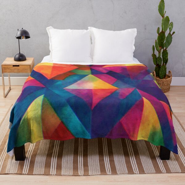 Item preview, Rainbow Rhombuses pattern! designed and sold by Giulivo Store Graphic.