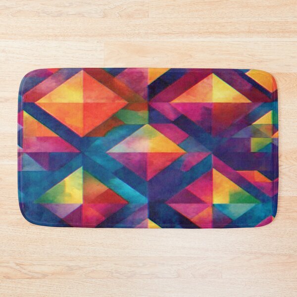 Item preview, Rainbow Rhombuses pattern! designed and sold by Giulivo Store Graphic.