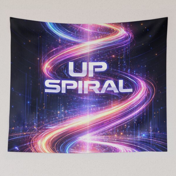 Item preview, Up Spiral — Growth Isn’t a Straight Line designed and sold by Fuskiss.