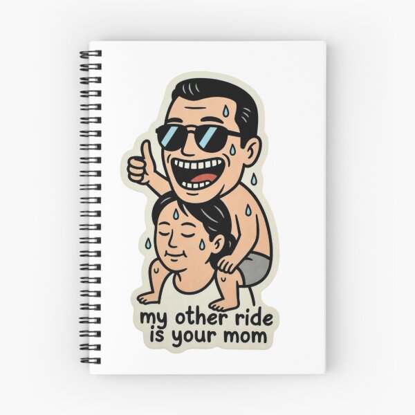 Item preview, My other ride is your mom designed and sold by unionpride.