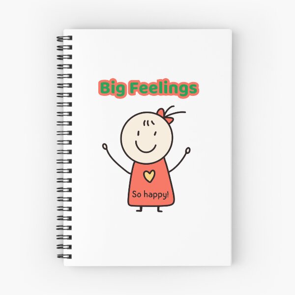 Item preview, Big Feelings – So Happy! | Happy Emotion Design for Kids designed and sold by AME Kids Designs.