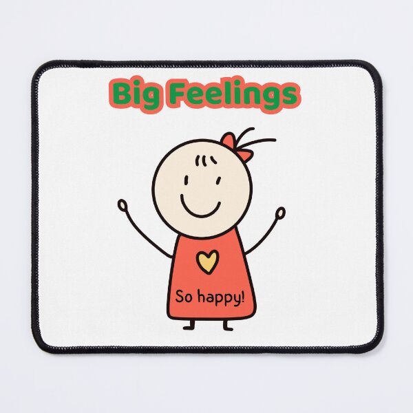 Item preview, Big Feelings – So Happy! | Happy Emotion Design for Kids designed and sold by AME Kids Designs.
