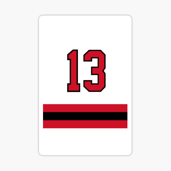 Matt Carpenter #13 Jersey Number Sticker for Sale by StickBall