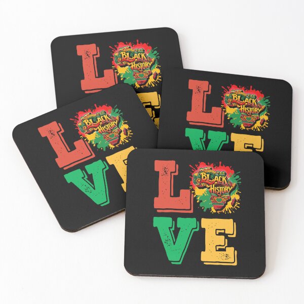 Item preview, LOVE Black History Month Celebrate Black History designed and sold by R&BApparel.
