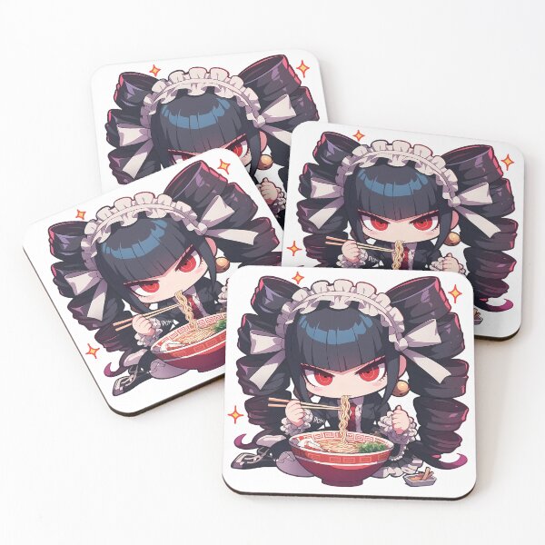Item preview, Celestia Ludenberg Danganronpa Gothic Kawaii Chibi Ramen Time designed and sold by mildaclairmo.