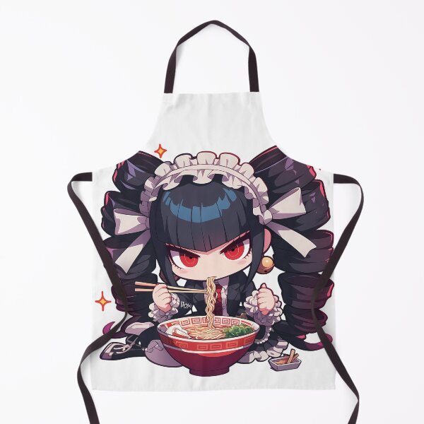Item preview, Celestia Ludenberg Danganronpa Gothic Kawaii Chibi Ramen Time designed and sold by mildaclairmo.