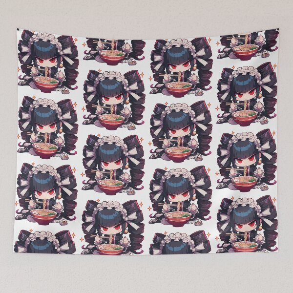 Item preview, Celestia Ludenberg Danganronpa Gothic Kawaii Chibi Ramen Time designed and sold by mildaclairmo.