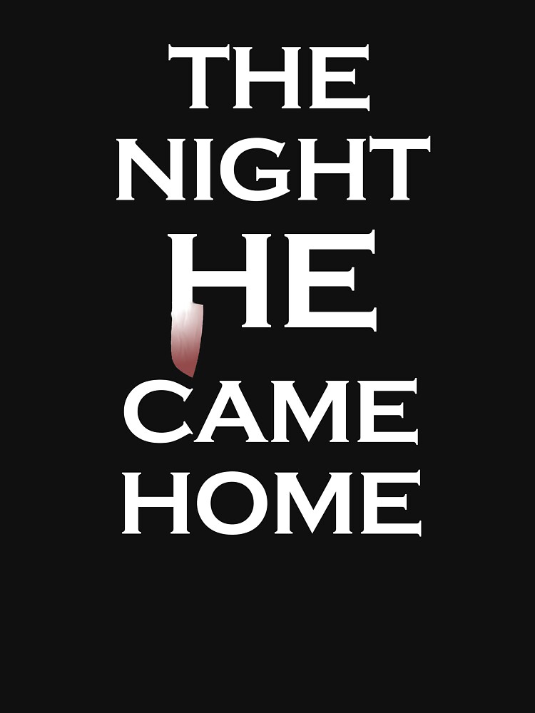 "The Night HE came home Halloween Myers" Lightweight Hoodie for Sale by