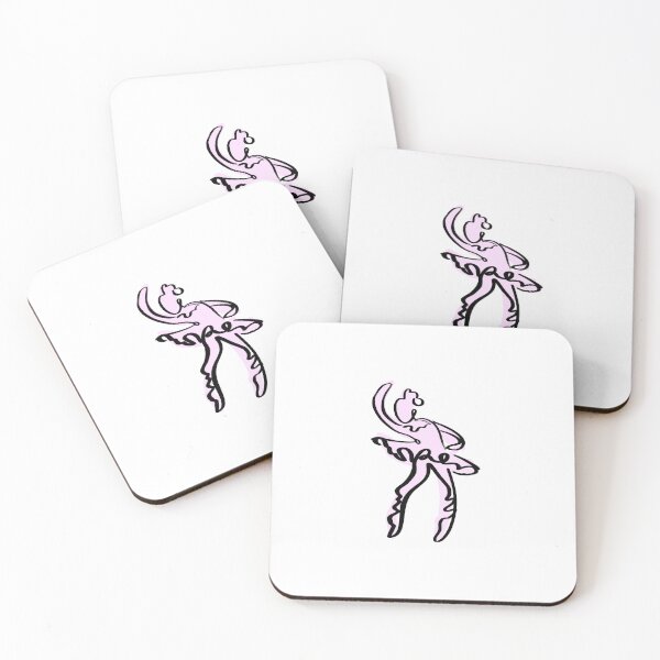 Item preview, Pink abstract ballerina   designed and sold by Duvey-sell.