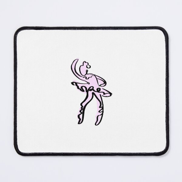 Item preview, Pink abstract ballerina designed and sold by Duvey-sell.