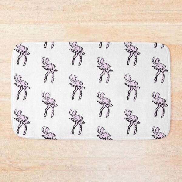 Item preview, Pink abstract ballerina   designed and sold by Duvey-sell.