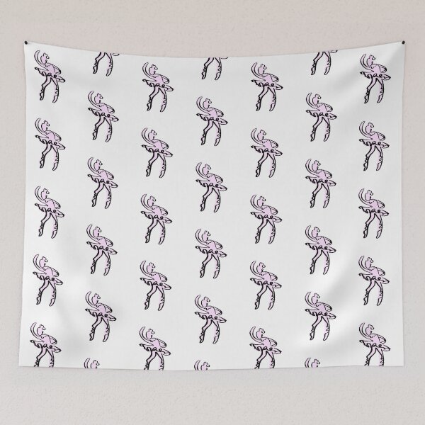 Item preview, Pink abstract ballerina   designed and sold by Duvey-sell.