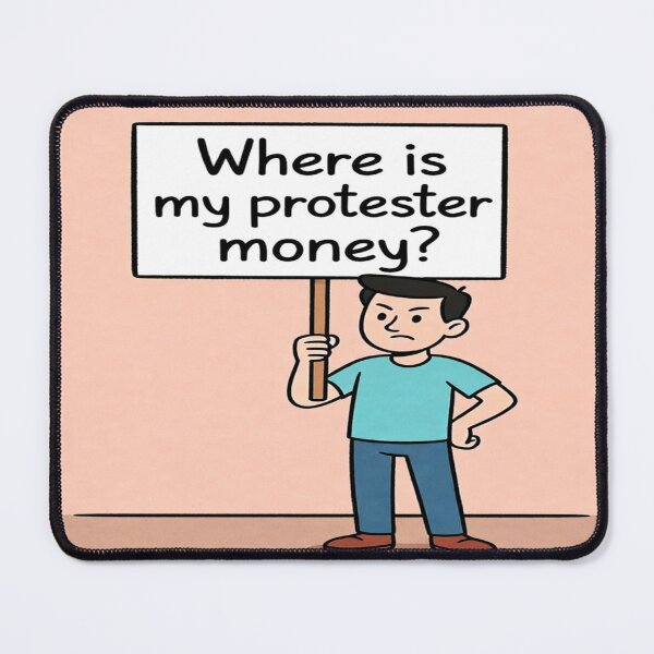 Item preview, The Cynical Activist: Where’s the Paycheck? designed and sold by daweave77.