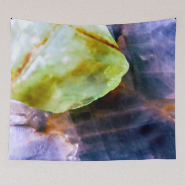 Item preview, Two Stones: Green and Blue Contrast designed and sold by valleyandspur.