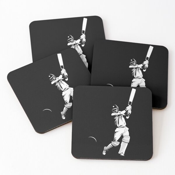 Item preview, Cricket Batsman Silhouette Action Graphic designed and sold by EllDAV777.