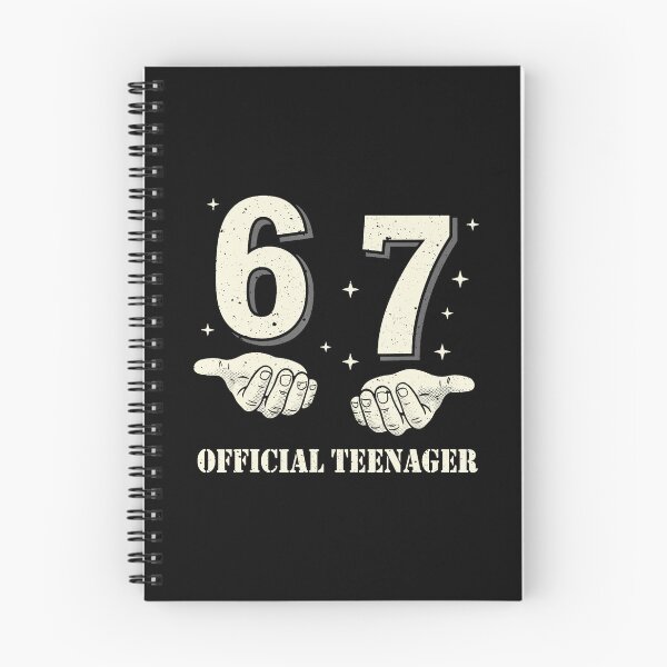 Item preview, 67 Official Teenager Funny Birthday Number designed and sold by gladysenglish.
