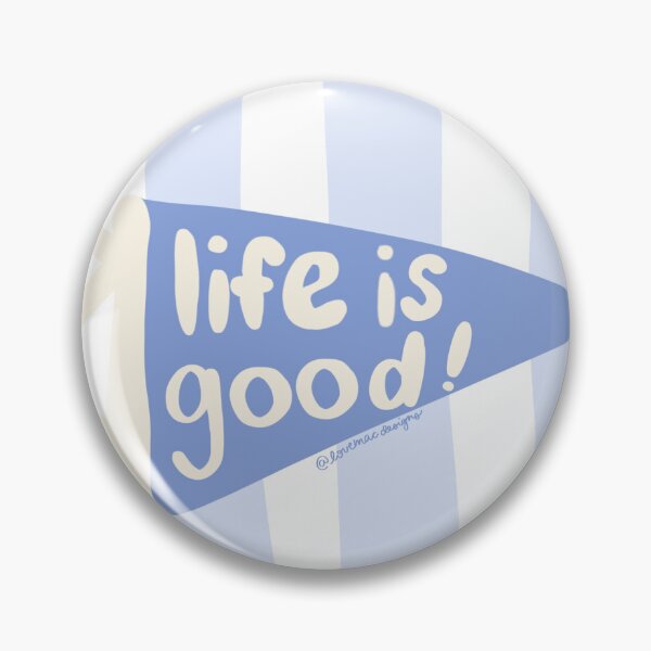 Item preview, Life is good pennant! designed and sold by lovemacdesigns.