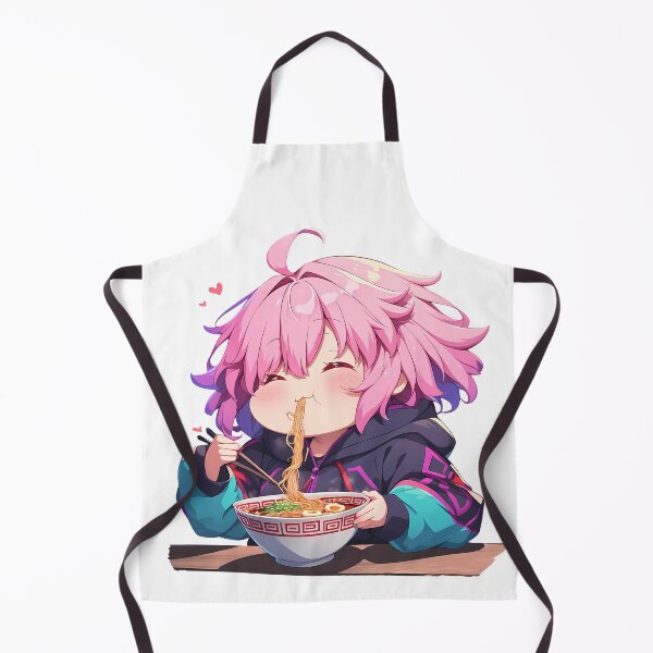 Item preview, Mash Kyrielight Fate Grand Order Chibi Ramen Pink Hair Kawaii designed and sold by mildaclairmo.
