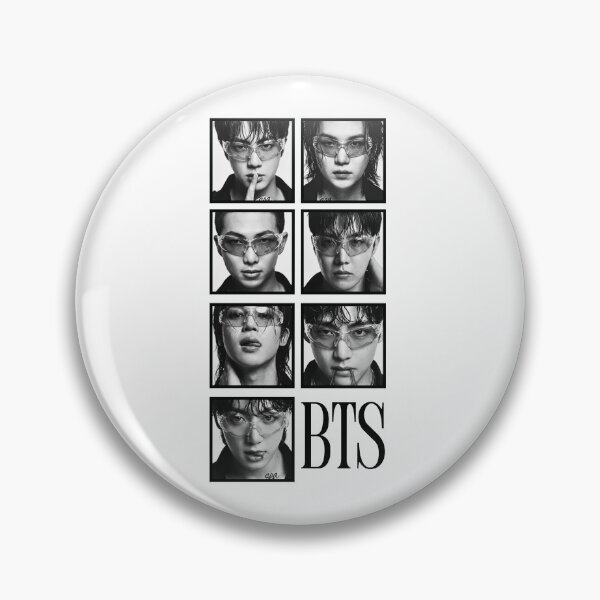 Item preview, BTS Black And White Square Full Group Seven Artists One Journey K-pop group Korean boy bandb 2026 concert designed and sold by AJUNICE STUDIO.