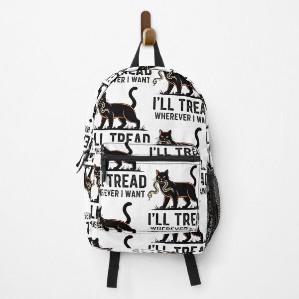 Item preview, No Fear Feline – Old School Rebel Design designed and sold by Pollock.