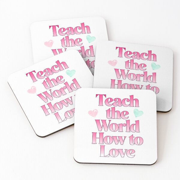 Item preview, Funny valentines  teach the world how to love designed and sold by Uglyandcute.