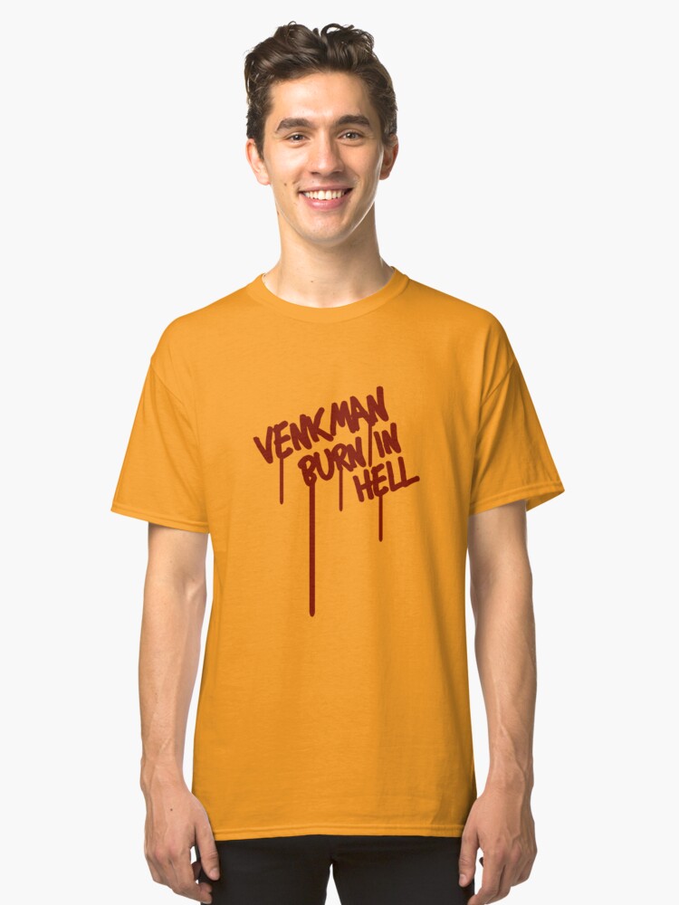 Alternate view of Venkman Burn in Hell Classic T-Shirt