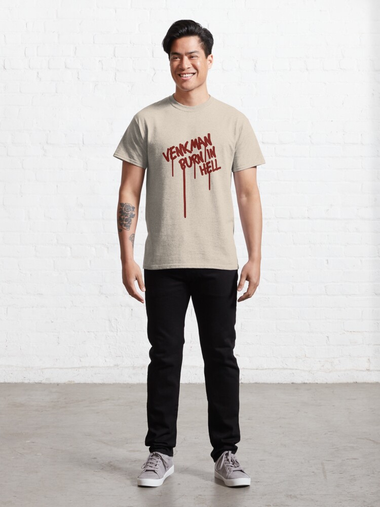 Alternate view of Venkman Burn in Hell Classic T-Shirt